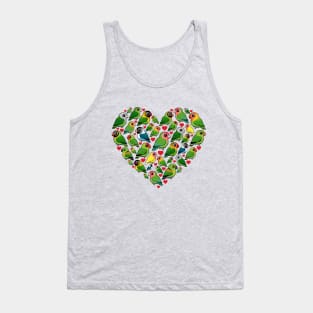 Birdorable Lovebird Heart Tank Top